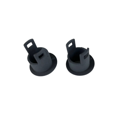 Jaguar XJ X350 Front Headlight Washer Nozzle Jet Cover Housing Primed 2x New